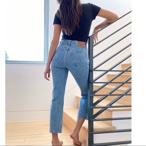 LEVIS Wedgie Straight Jeans 26